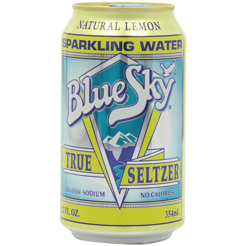 Blue Sky Lemon Seltzer