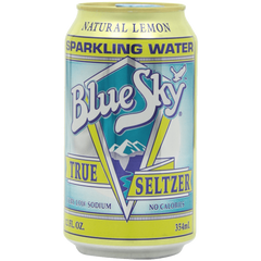 Blue Sky Lemon Seltzer