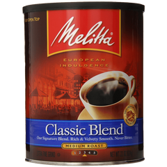 Melitta Coffee Classic Blend Ground Medium Roast