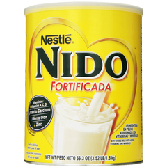 Nestle NIDO Fortificada Dry Milk 3.52 Pound Canister