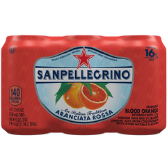 San Pellegrino Sparkling Fruit Beverages Aranciata Rossa-Blood Orange